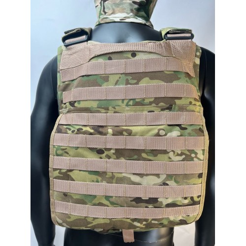 Бронежилет ЗАЩИТНИК в Сочи с кевларовым баллистическим пакетом C2, капами и бронеплитами Бр5