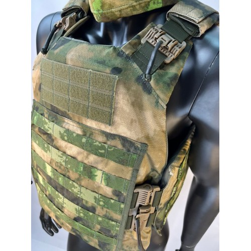 Бронежилет ЗАЩИТНИК в Сочи с кевларовым баллистическим пакетом C2, капами и бронеплитами Бр5