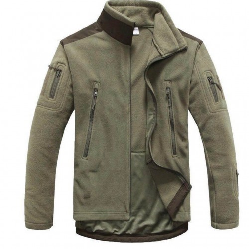 Флисовая военная зимняя кофта толстая в Сочи