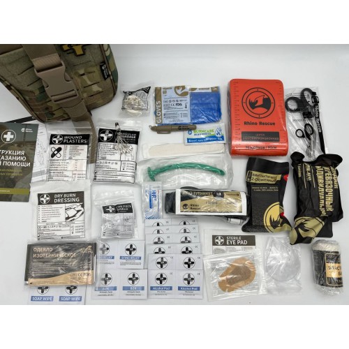Военная тактическая аптечка RHINO RESCUE 25в1 в Сочи