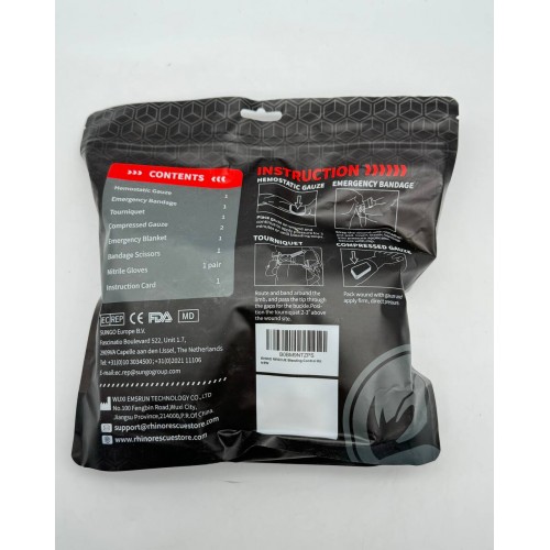 Комплект для остановки кровотечений «Bleeding Control Kit» Rhino Rescue в Сочи