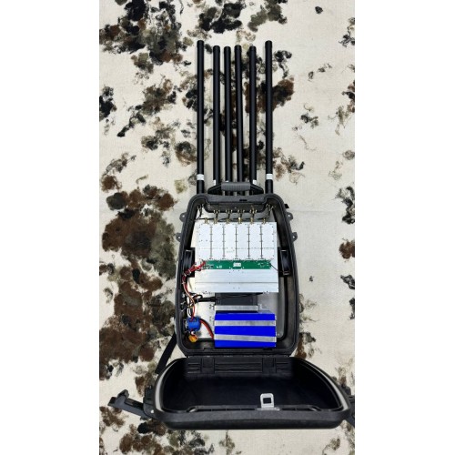 Рюкзак Гарпия CKJ-1704-Mobile подавитель дронов в Сочи 6 каналов 300W