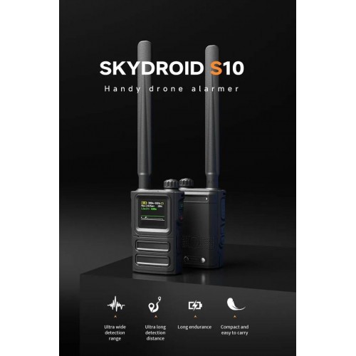 Детектор-обнаружитель дронов SKYDROID S-10 / «СОКОЛ 10» в Сочи портативный всенаправленный