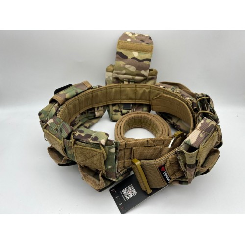 Пояс разгрузочный YAKEDA тактический с подсумками в Сочи