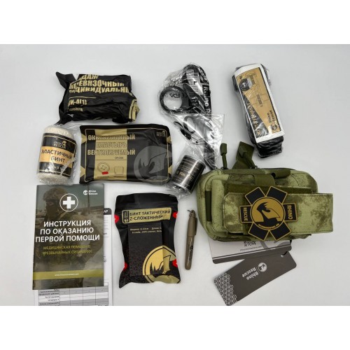 Военная тактическая аптечка “RHINO RESCUE” 11в1 укомплектованная второй эшелон в Сочи