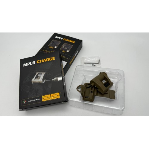 Нашлемный тактический фонарь MPLS Charge аккумуляторный в Сочи