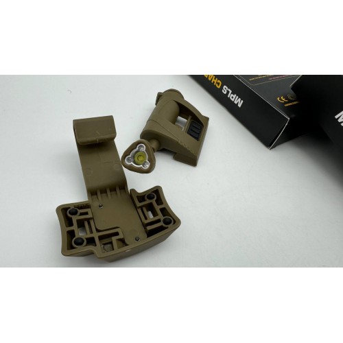 Нашлемный тактический фонарь MPLS Charge аккумуляторный в Сочи