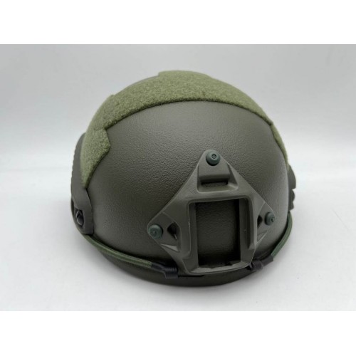 Кевларовый тактический баллистический шлем FAST Ops-Core NIJ IIIA / Бр2 класс защиты / без ушей с системой регулировки Венди в Сочи