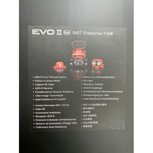 Квадрокоптер Autel Robotics EVO II Dual 640T (Thermal) Enterprise в самой максимальной топовой комплектации в Сочи