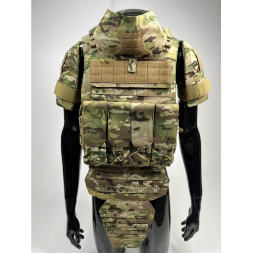 Разгрузка / плитник “UNIVERSAL ARMOR” + чехол для защиты плеч + чехол напашника + чехол для защиты шеи (без баллистики) в Сочи