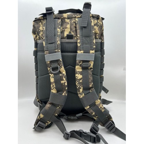 Рюкзак тактический 45 л пиксель/серый в Сочи