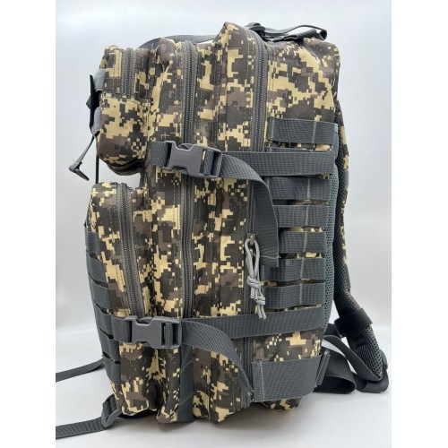 Рюкзак тактический 45 л пиксель/серый в Сочи