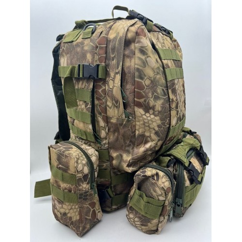Рюкзак тактический 55 л со съемными подсумками в Сочи