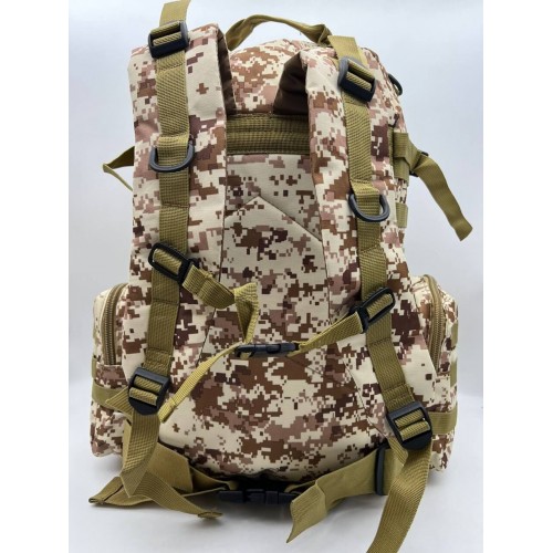 Рюкзак тактический 55 л песок/пиксель в Сочи