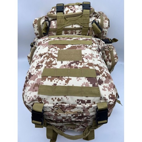 Рюкзак тактический 55 л песок/пиксель в Сочи