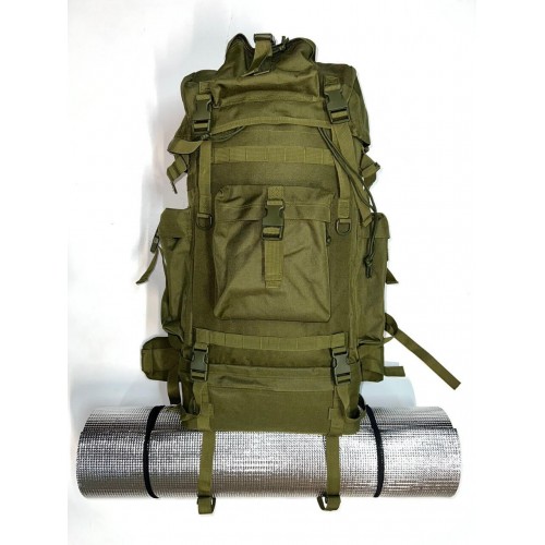 Рюкзак тактический 75 литров цвет хаки в Сочи