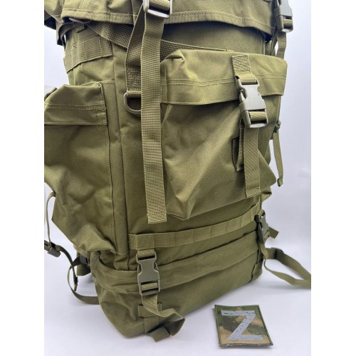 Рюкзак тактический 75 литров цвет хаки в Сочи