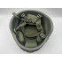 Тактический баллистический композитный шлем ACH MICH NIJ IIIA Ops-Core (цвет «олива») в Сочи