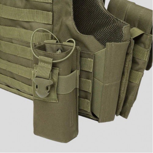 Тактический разгрузочный жилет «5 / пять карманов» с подсумками Tactical Molle Plate Carrier для съемных бронепластин в Сочи