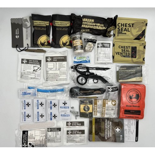 Военная тактическая аптечка “RHINO RESCUE” 30в1 в Сочи