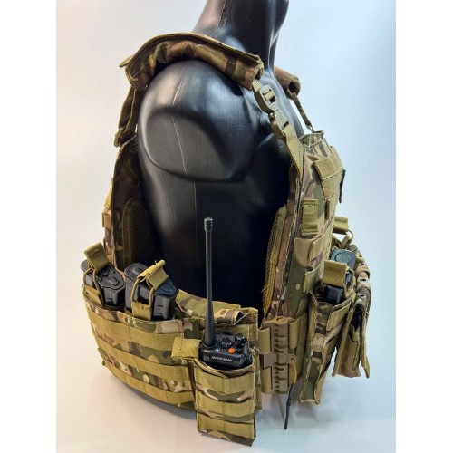 Жилет (плитник быстросъёмный/разгрузка) с возможностью установки боковых плит или боковых баллистических пакетов в Сочи